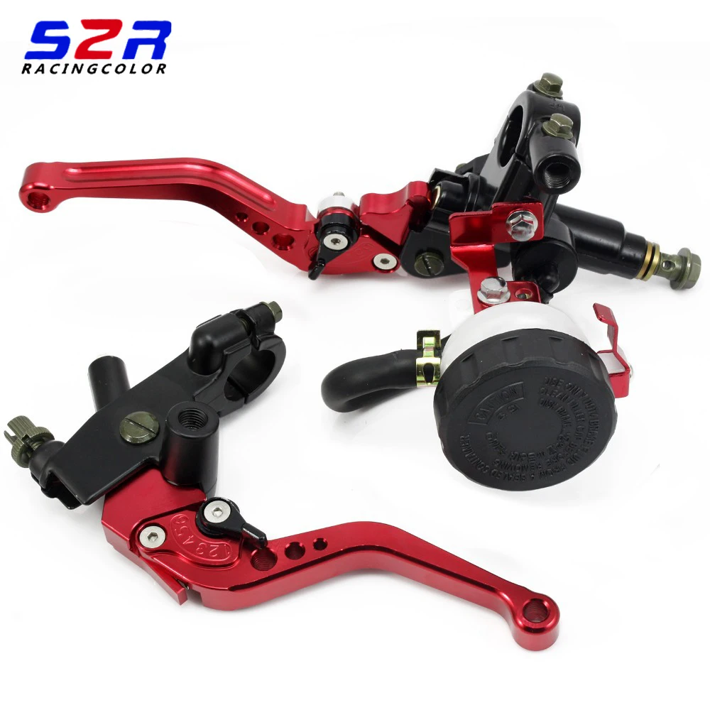 

Universal CNC Multicolor Motorcycle Cable Clutch Hydraulic Brake Clutch Pump Master Cylinder Handle For Yamaha honda Suzukii CBR