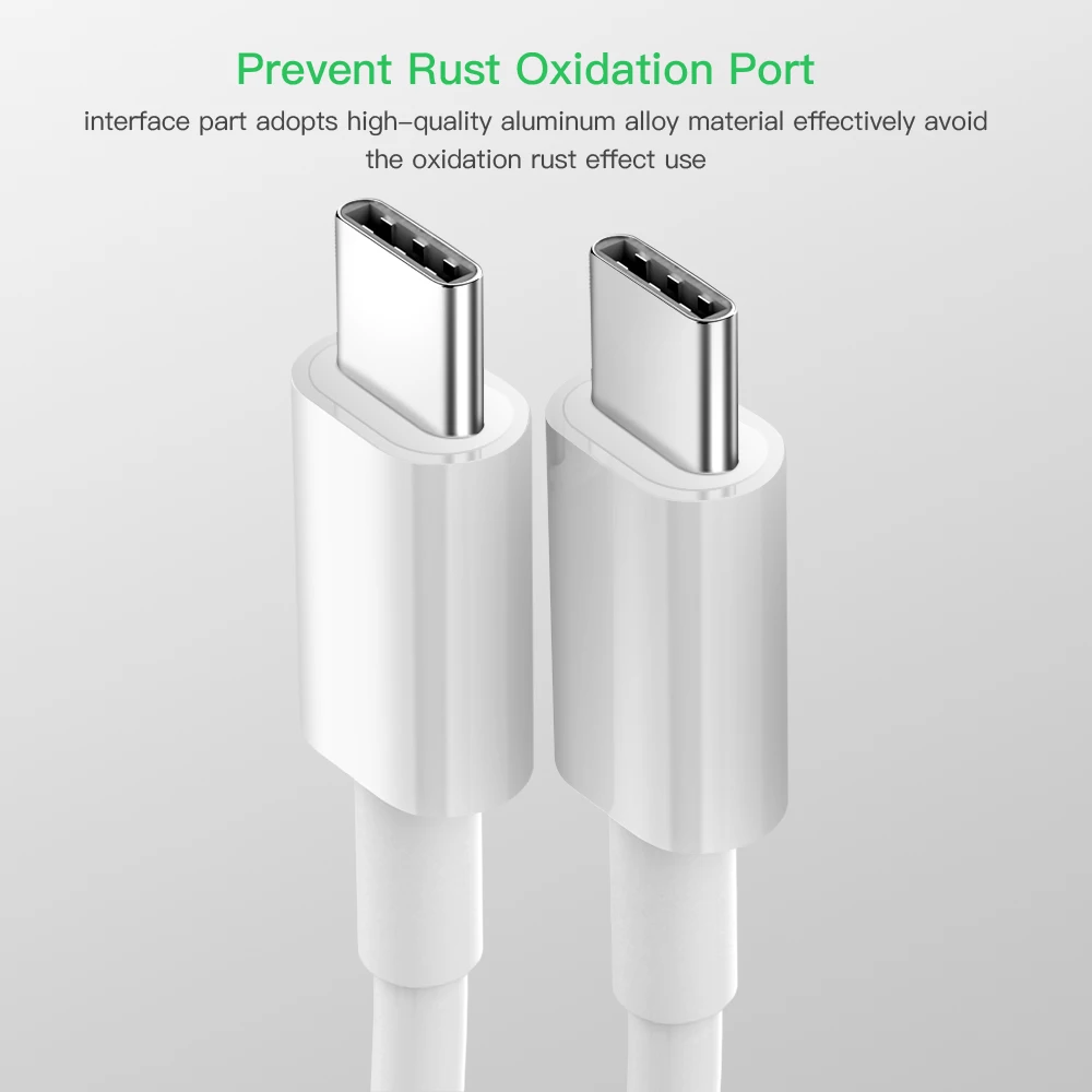 Кабель USB Type C для Samsung Galaxy S11 S10 S9 Plus Note 9 поддержка PD 60 Вт QC4.0 3A кабель быстрой