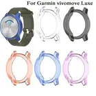 Чехол для Garmin vivomove Luxe TPU силиконовый чехол для часов модный браслет защитная рамка сменный противоударный прозрачный чехол