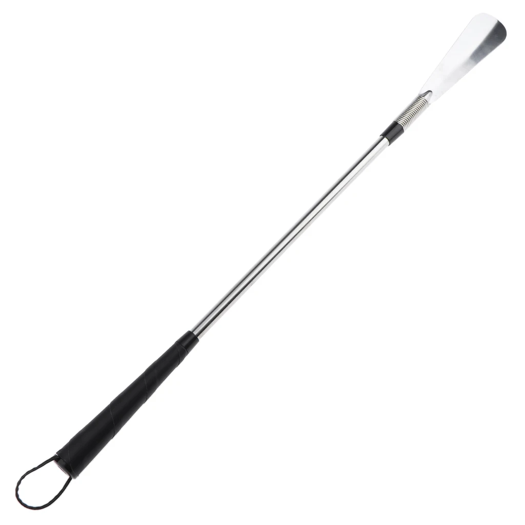 

Silver Stainless Steel Shoe Horn Long Shoehorn for The Elderly Disabled