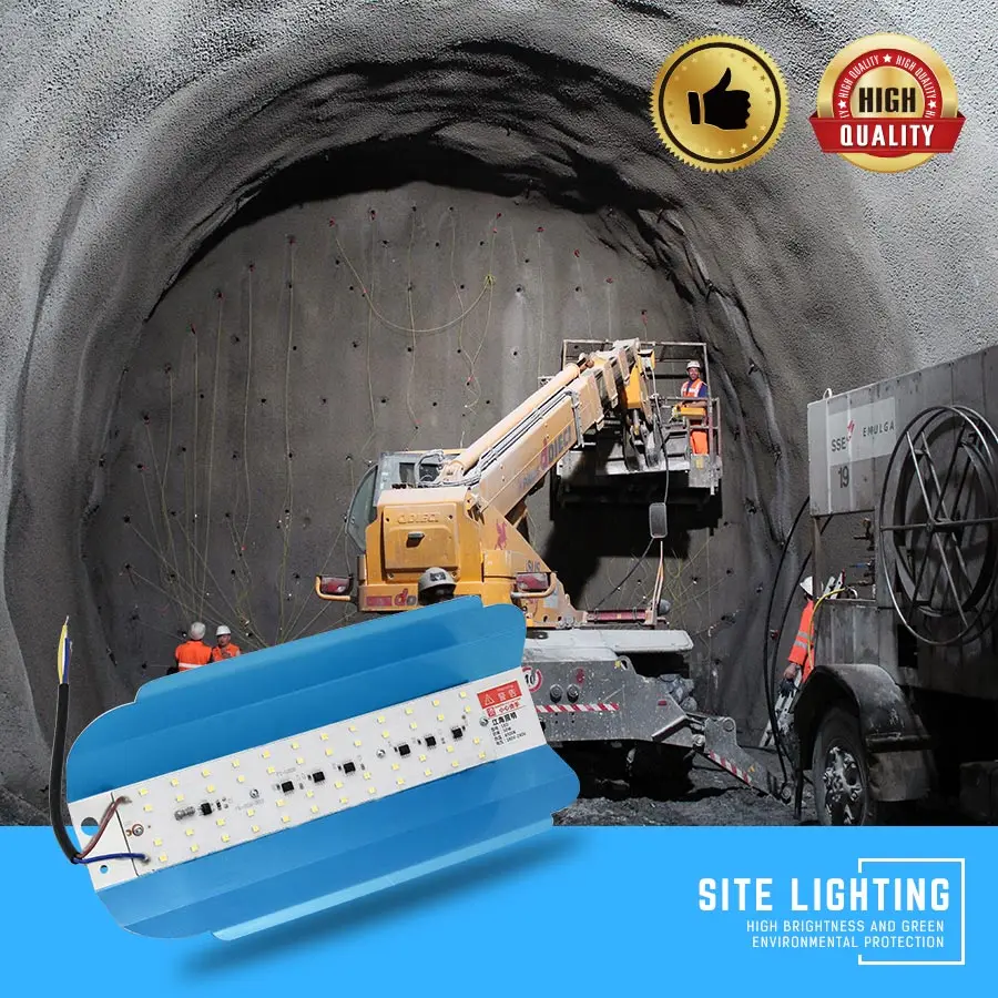 DINGDIAN LED 10 шт. 180 240 В Светодиодный прожектор 50 Вт/100 Вт Lodine Вольфрамовая лампа завод