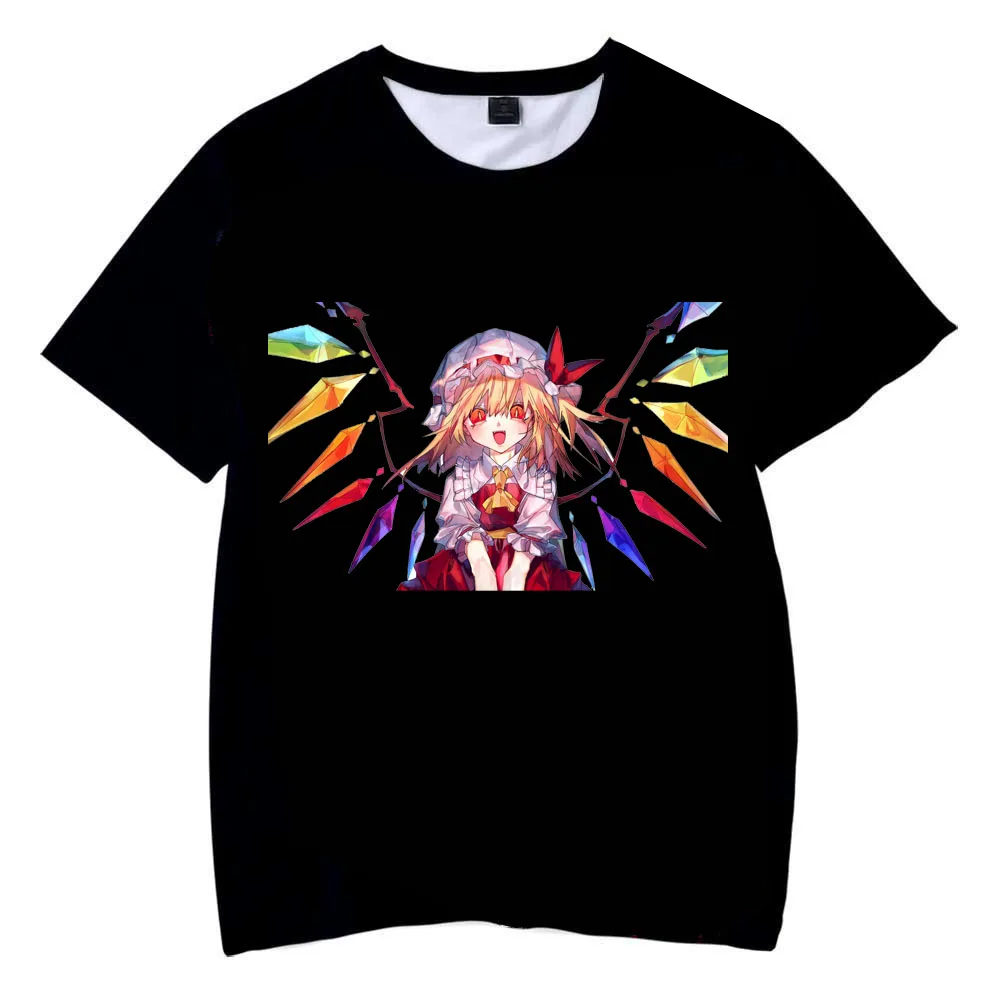 Новая футболка TouHou Project с коротким рукавом футболки Youmu Konpaku для косплея аниме
