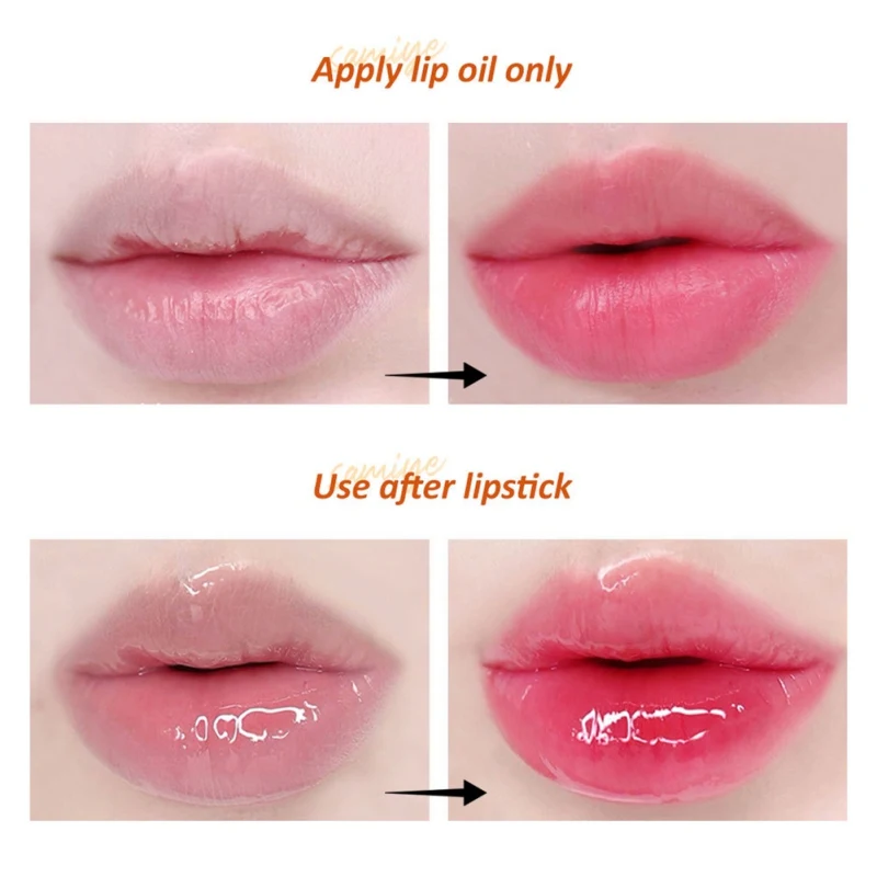 

4g Girls Non-stick Cup Brighten Lip Color Moisturizing Long Lasting Metallic Lip Glaze Liquid Glitter Shimmer Lip Gloss