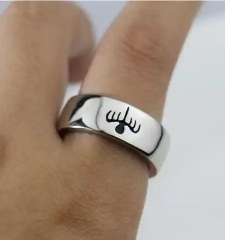 Новое модное мужское кольцо с призраком Джеймс Бонд 007 модное металлическое кольцо аксессуары для вечеринок ювелирные изделия