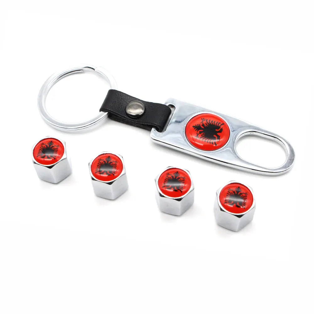 4 шт. колпачки для клапанов автомобильных колес и кожаной пряжкой | Автомобили