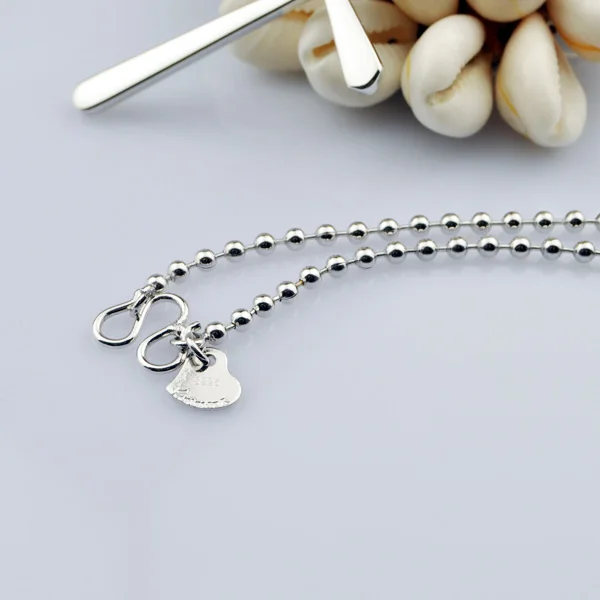 Простой классический модный двухсторонний крест античный серебряный цвет кулон