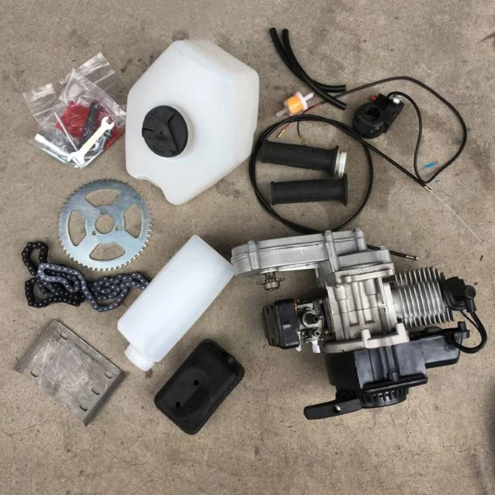 49cc 2 тактный мотоциклетные полный двигатель карбюратор с воздушным фильтром CARB