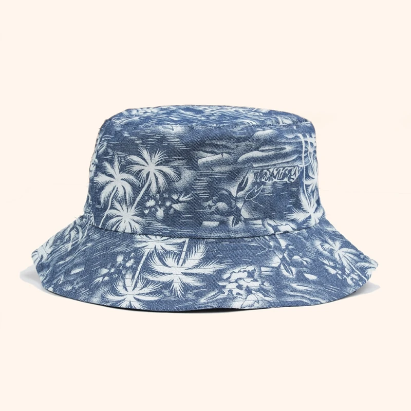 

Рыбацкая шляпа Двусторонняя имитация ковбоя Кокосовая Складная уличная шляпа