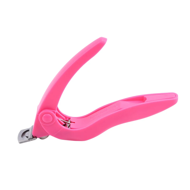 1 шт. черные/розовые красные ногти Маникюр ножницы для кутикулы ногтей пластик +