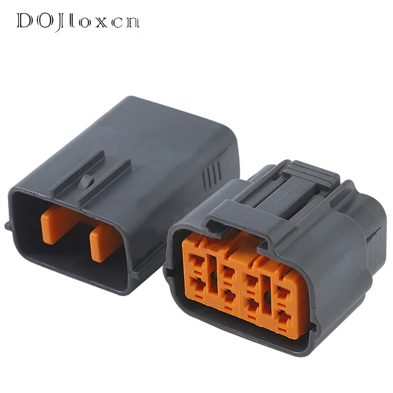 

1/5/10/20/Sets 8 Pin Sumitomo Auto Waterproof Black Plug Cable Harness Connector For Toyota RAV4 Headlight 6195-005 16195-0054