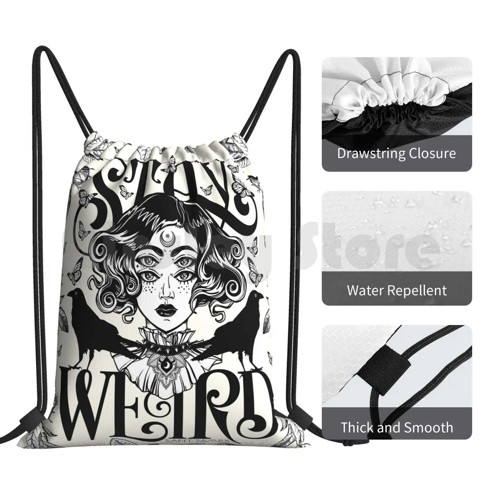 Рюкзак со шнурком на завязках для верховой езды альпинизма спортзала | Багаж и