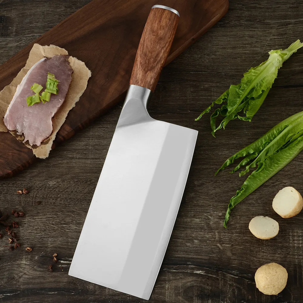 4 cr13 китайский кухонный нож для шеф повара мясника резки сантоку резак нарезки