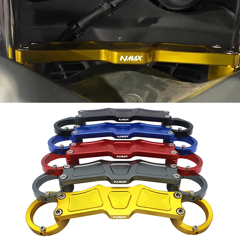 New For Yamaha NMAX V2 2020 Motorcycle Front Fork Shock Bracket Absorber Damper Brace Suspension Steering Holder | Автомобили и