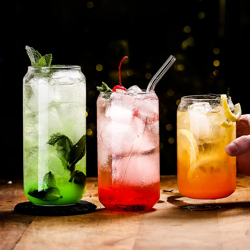 

Coke Cup Thickened Heat Resistant Glass Water Cup Coffee Cup Can Cup Milk Cup Glass Cup Glass Water Bottle