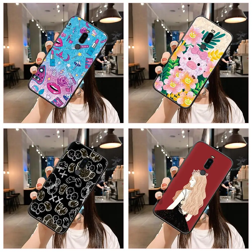 Silicone Fashion Design Phone Case For Meizu M8/V8 Pro Soft Black Waterproof Durable | Мобильные телефоны и аксессуары
