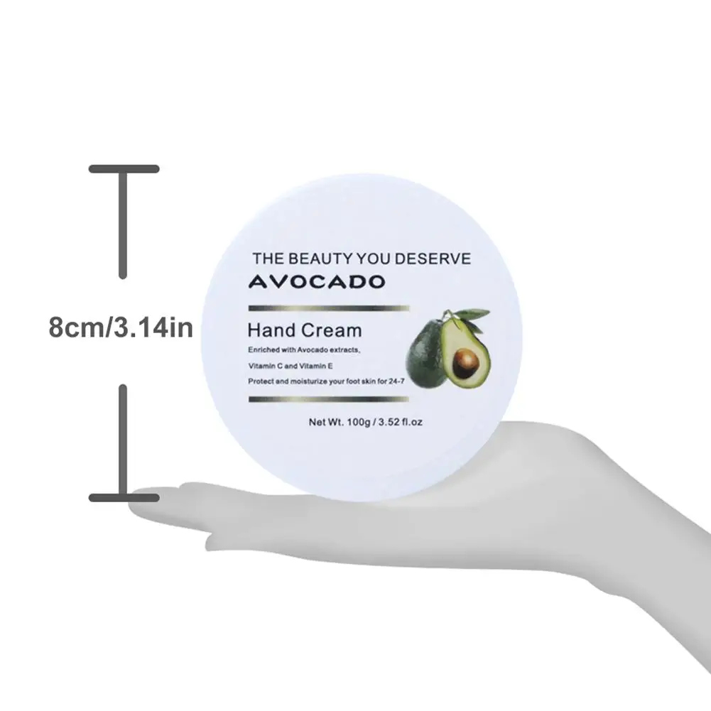 Крем для рук зеленый Растительный и фруктовый экстракт увлажняющий питательный