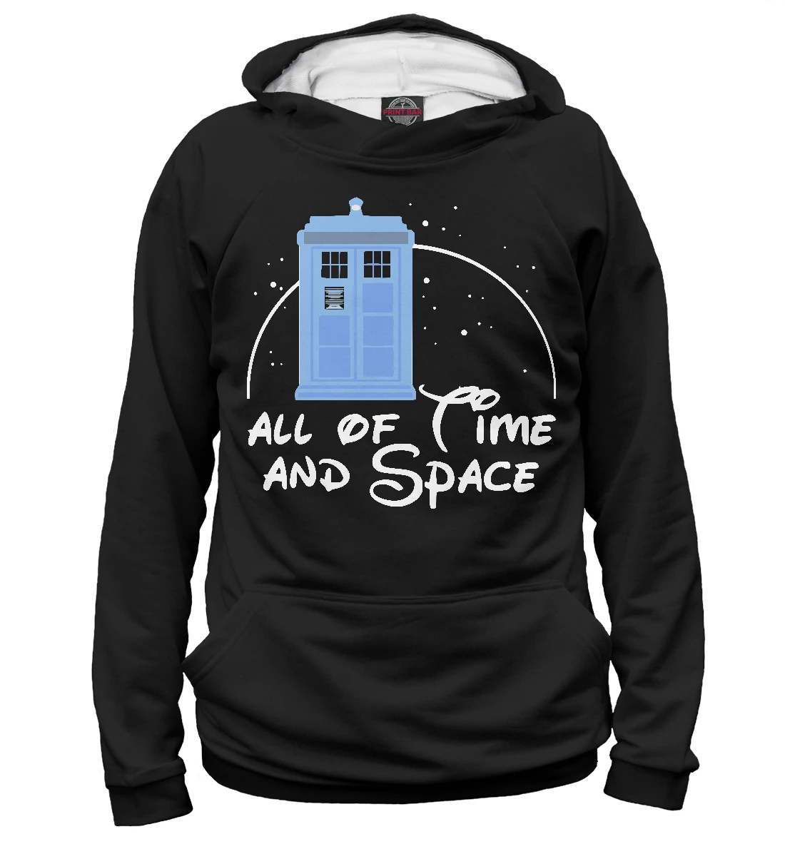 Худи толстовка Time and Space (Доктор Кто) | Мужская одежда