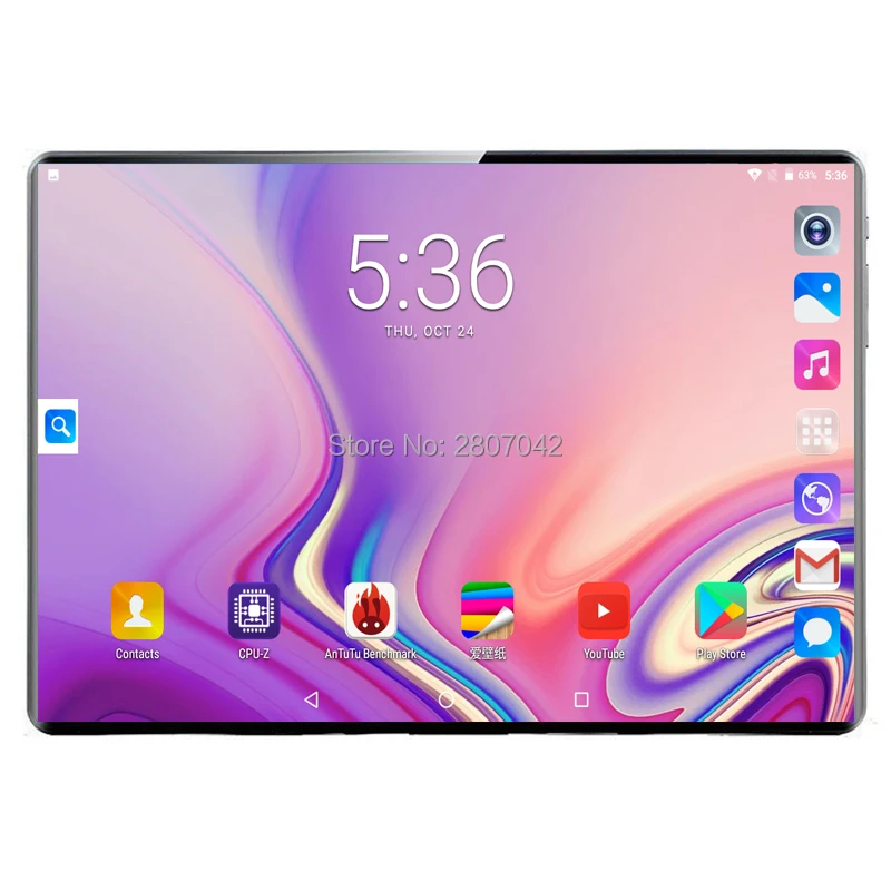 2020 10 дюймов Android 9 0 4G LTE сотовый телефон планшетный ПК 8 ГБ ОЗУ 128 Гб ПЗУ ядер 2.5D