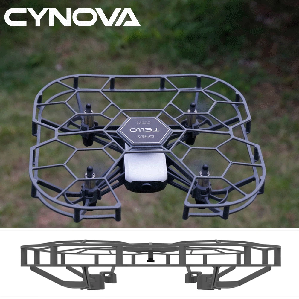 Защита пропеллера CYNOVA с полным покрытием для дрона DJI Ryze Tello быстросъемный бампер
