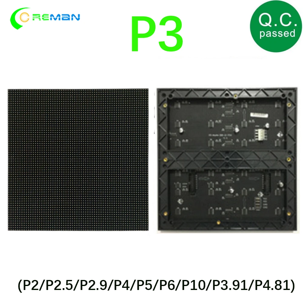 Бесплатная доставка модуль светодиодной панели P3 RGB 192x192 мм полноцветная