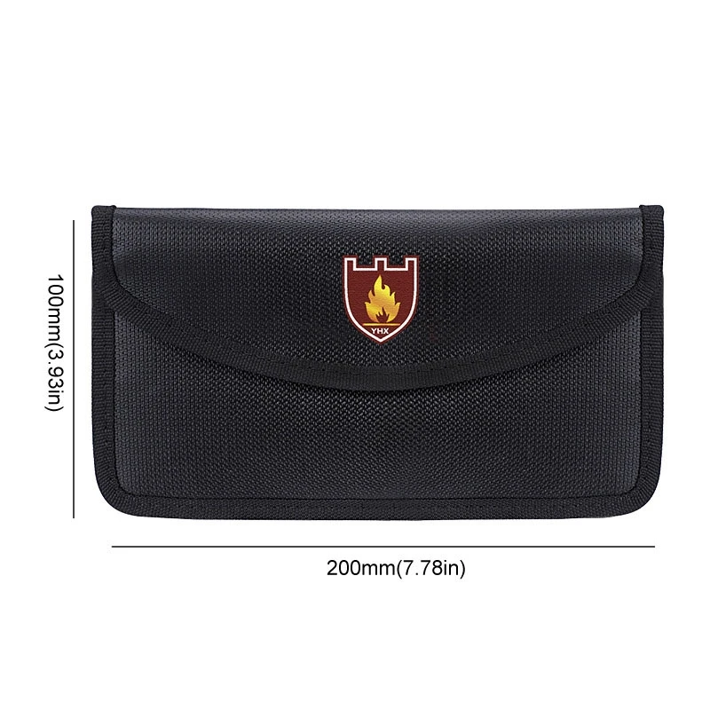 

Fireproof Folder Glass Fiber File Storage Bag is Suitable for Protecting Important Documents