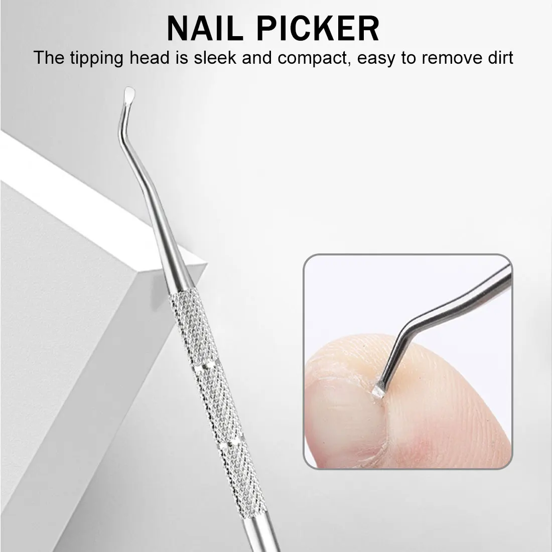 

Pedicure Tools Professional Nail Clippers Ingrown Toenail Corrector Foot Care Kit Nail File Nail Scissors Dead Skin Remover