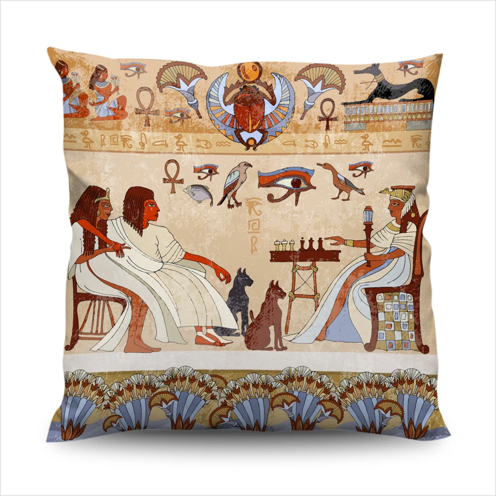 Индийский винтажный Чехол для подушки декоративный чехол 3D постельное белье 45x45