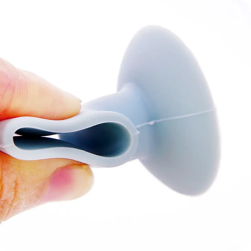 1PC Silicone Door Handle Lock Suction Cup Wall for Anti-Collision Silencer Protective Pad |