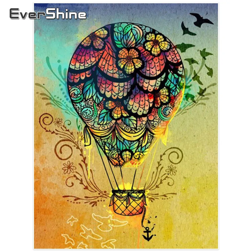 EverShine 5d алмаз живопись Воздушный шар узоры горный хрусталь ручной работы