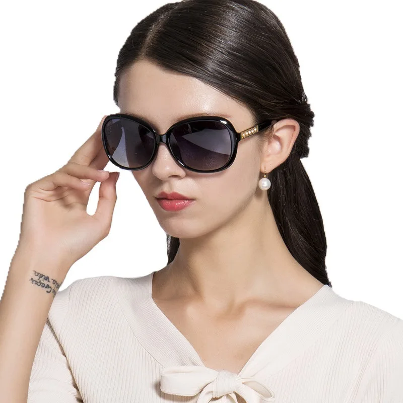 Zerosun поляризационные солнцезащитные очки женские стразы для женщин модные