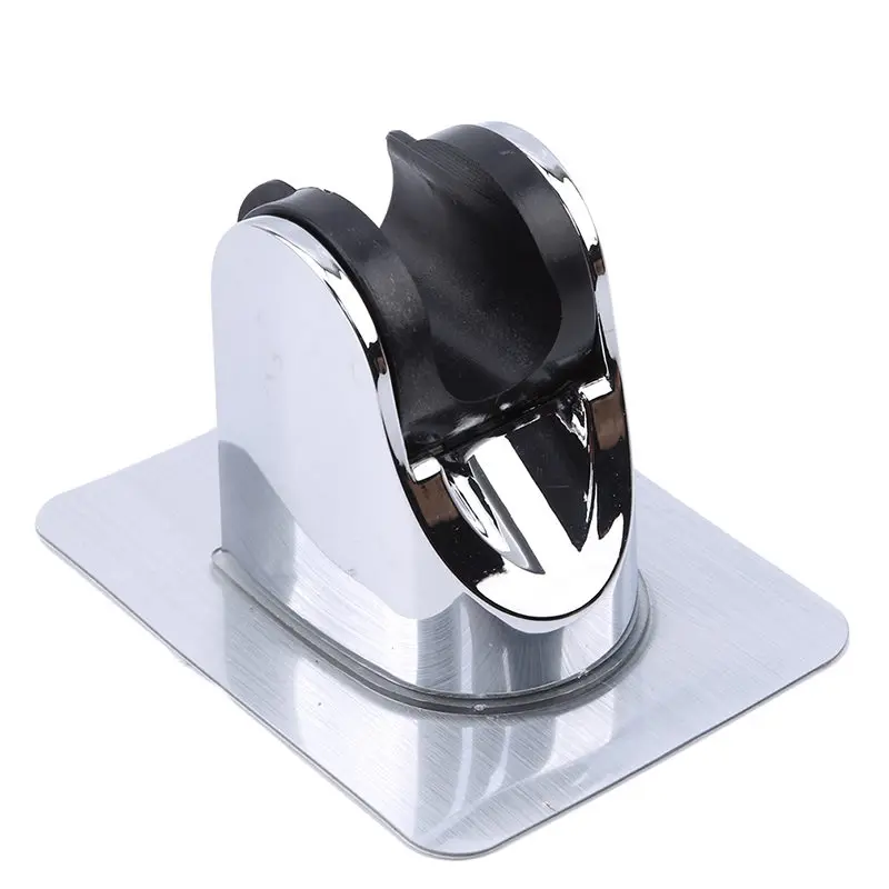 Держатель для душевой лейки регулируемая стойка без отверстий полированная