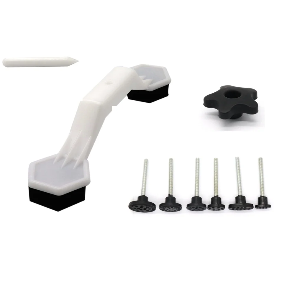 

Car Dent Puller Kit Aluminium Alloy Dent Repair Dent Removal Remover Tools for Car Repair (White)