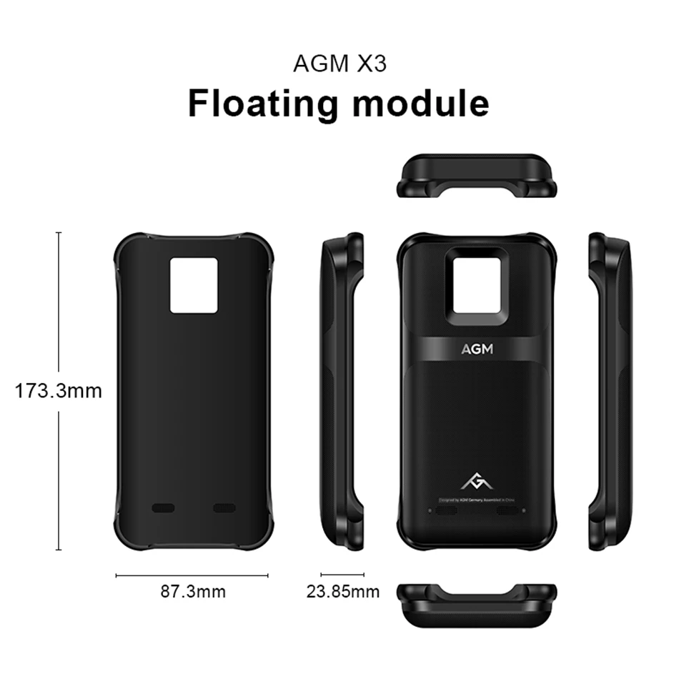 AGM X3 новый плавающий модуль IP68 водонепроницаемый прочный плавание Открытый Спорт