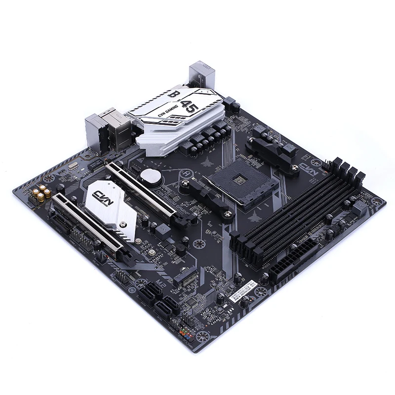 Красочные материнская плата CVN B450M игровой V14 DDR4 двухканальный SATA3.0 6 ГБ/сек.