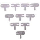 10 шт.пакет 18650 Power T тип литиевая батарея никелевый лист никелированный стальной лист точечная сварка никелевая пленка 25*10*0,2 (мм)