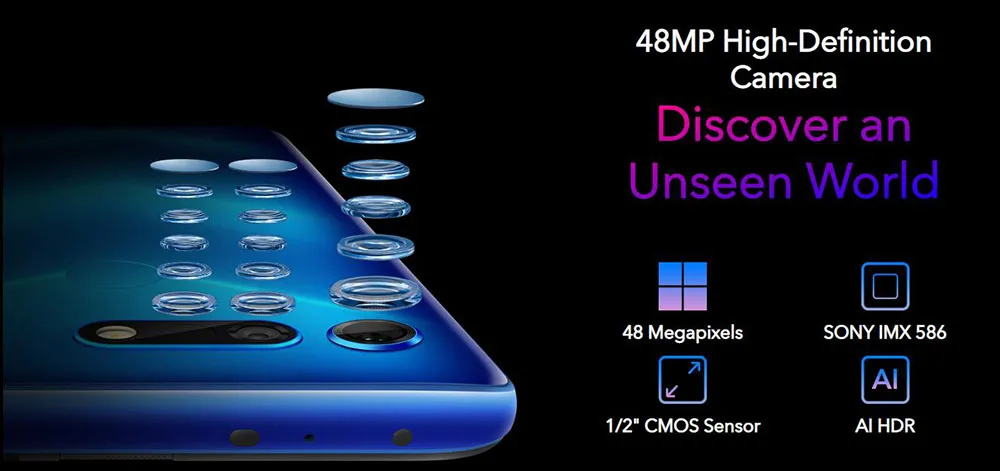 DHL Быстрая Honor V20 4G LTE мобильный телефон Kirin 980 Android 9,0 6," ips 2310X1080 8 Гб ram 256 ГБ rom МП NFC