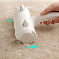 pet hair roller remover lint brush 2 way dog cat comb tool convenient cleaning dog cat fur brush base home furniture sofa clothe