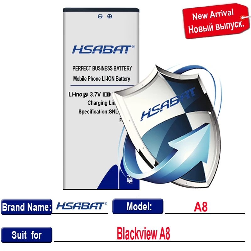HSABAT Новинка 4100mAh аккумулятор для Blackview A8 батареи для Blackview A8 MAX - Цвет: for Blackview A8