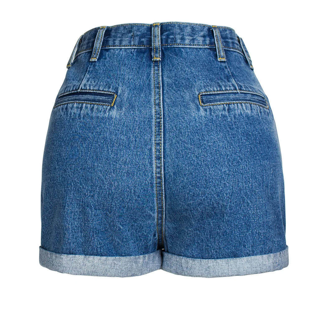 

2020, Summer New Women'S Pants Denim Shorts High Waist Loose Wide Leg Shorts