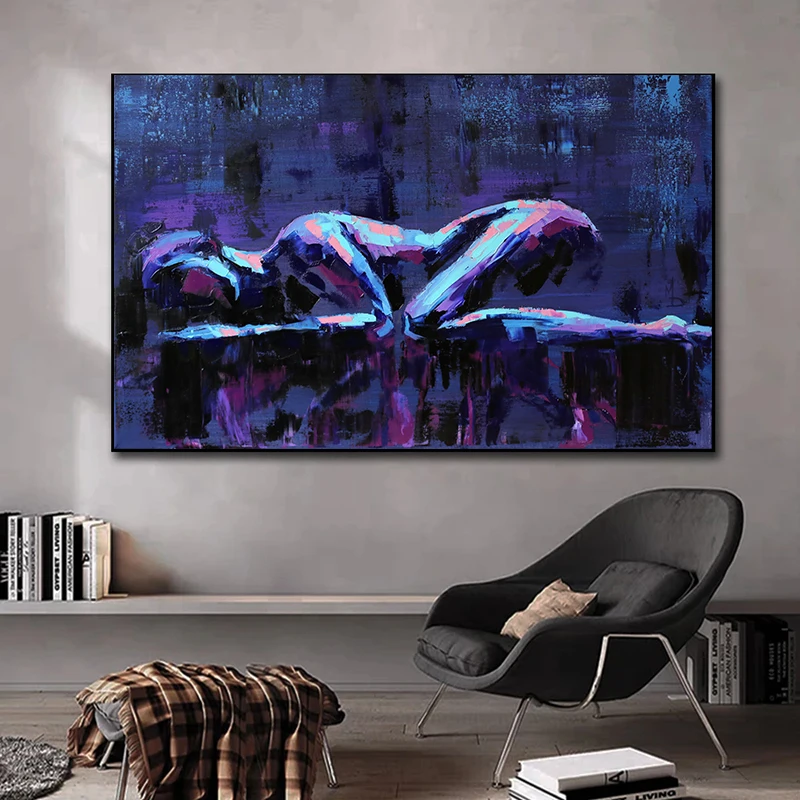 

Abstract Graffiti Art Nude Painting Sexy Girl Posters and Prints Wall Art Picture Canvas Painting For Living Room Home Decor