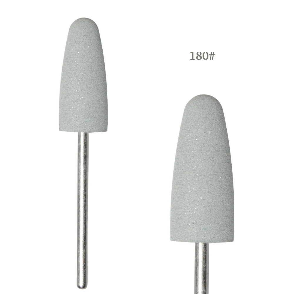 GJ03 White 1 шт., силиконовая мельница для ногтей, фрезы для кутикулы, фрезы для маникюра, электрические аксессуары, инструменты, BEGJ03 - Цвет: GJ03 White