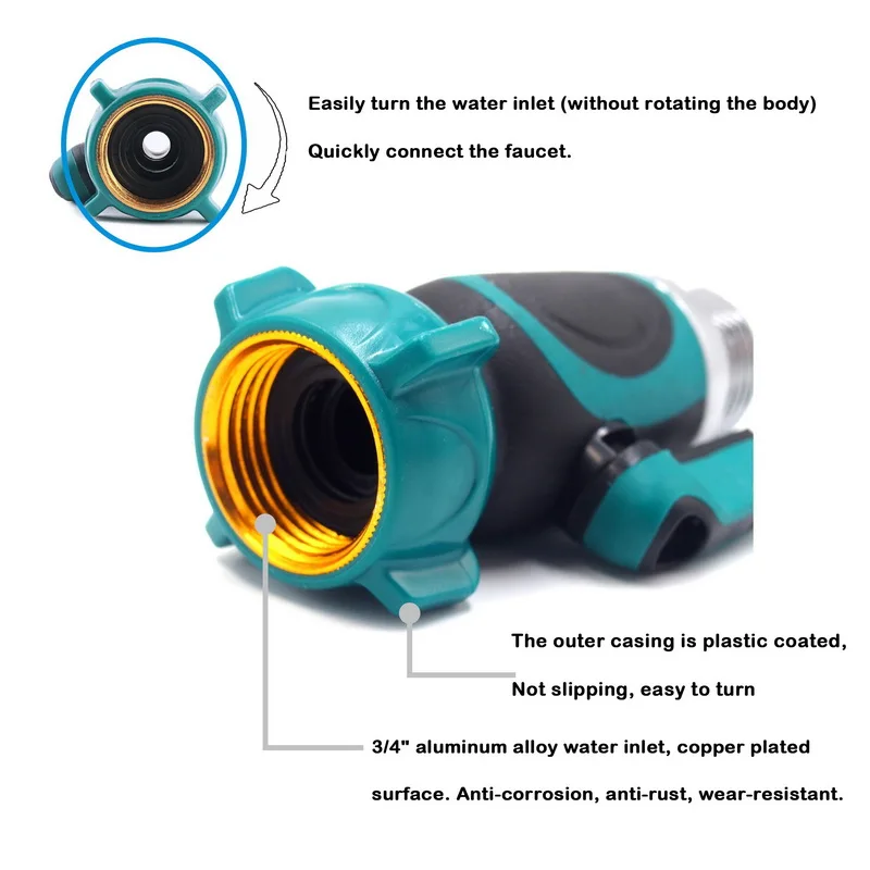 Запорный клапан для садового шланга запорный адаптер шлангов 3/4 дюйма шланг