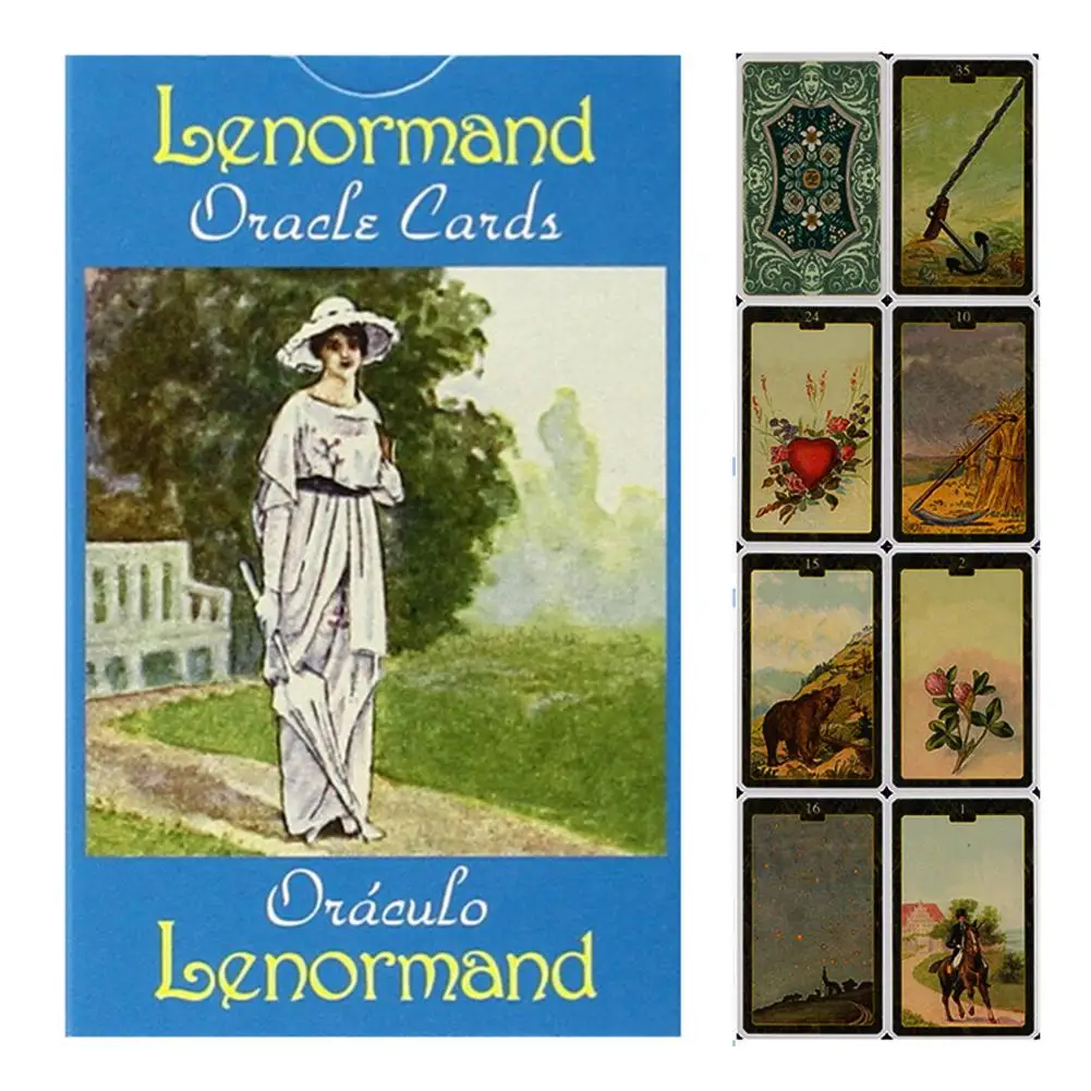 

Карты Lenormand для настольных игр, 44 шт.
