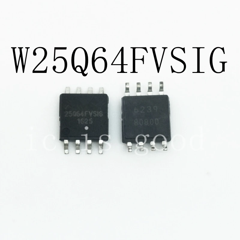 50 шт. 100 25Q64FVSIG 25Q64FWSIG 25Q64BVSIG W25Q64FVSIG W25Q64FWSIG W25Q64BVSIG 25Q64 SOP8 оригинальная микросхема
