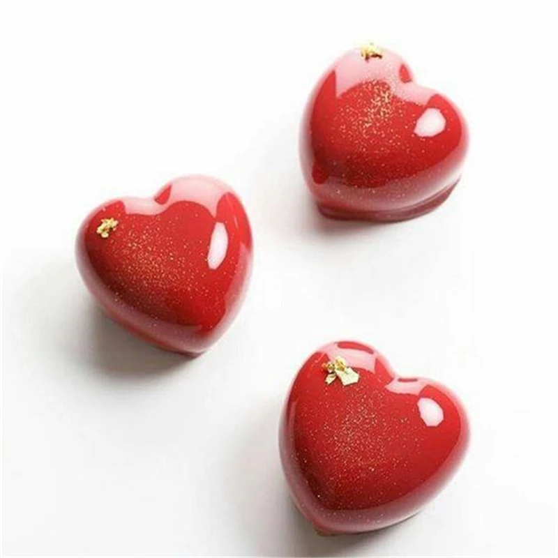 

Heart Shaped Cake Mold Silicone Mousse Mold Chocolate Molds Cake Mousse Baking Moulds Cake Decorating Tool