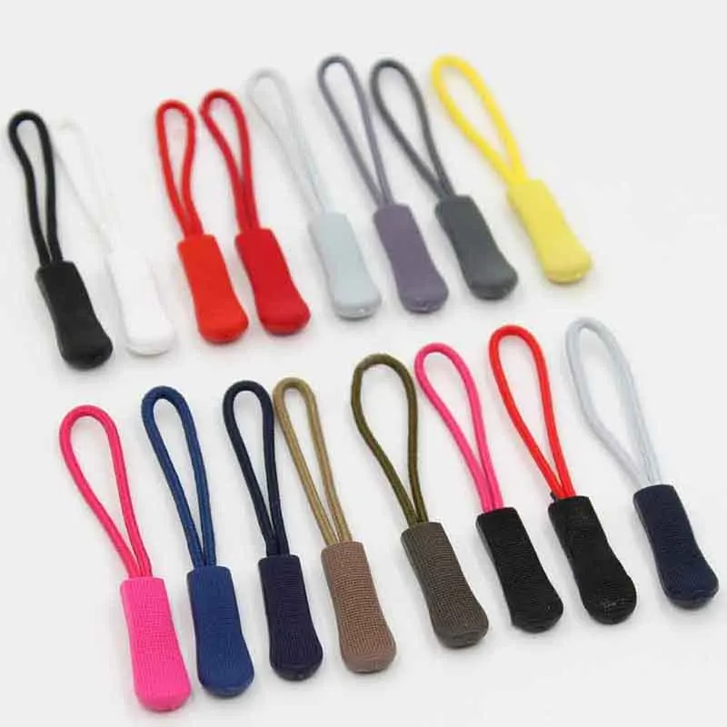 

10 шт./упак. Яркий пластиковый шнур для застежки-молнии
