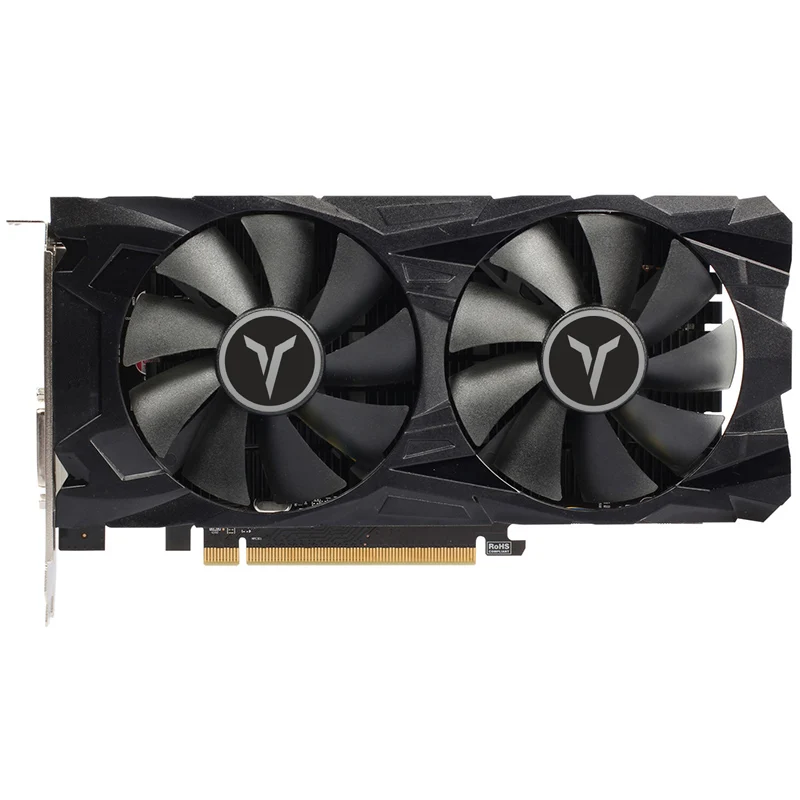 Yeston Radeon RX560D 4 ГБ GDDR5 PCI Express 3,0 DirectX12 видеоигровая видеокарта внешняя видеокарта для рабочего стола
