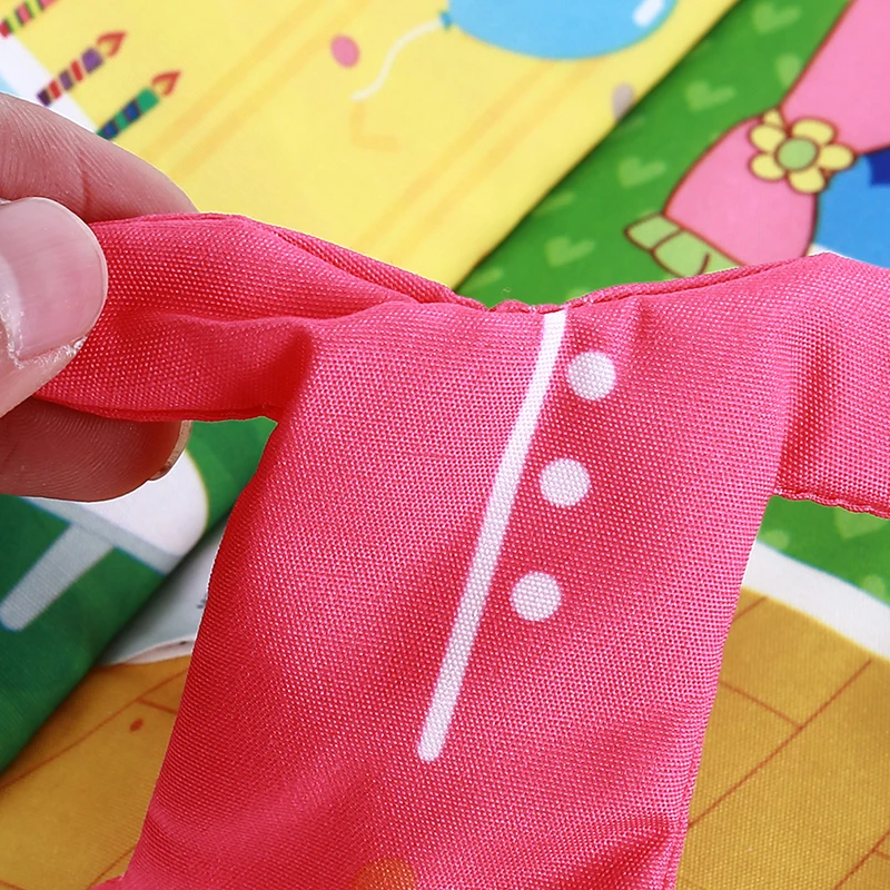 

Cartoon Baby Book Early Learning Education 3D Cloth Book With Paper Ring Baby Not Torn Story Books Toys For Baby Kids Gift