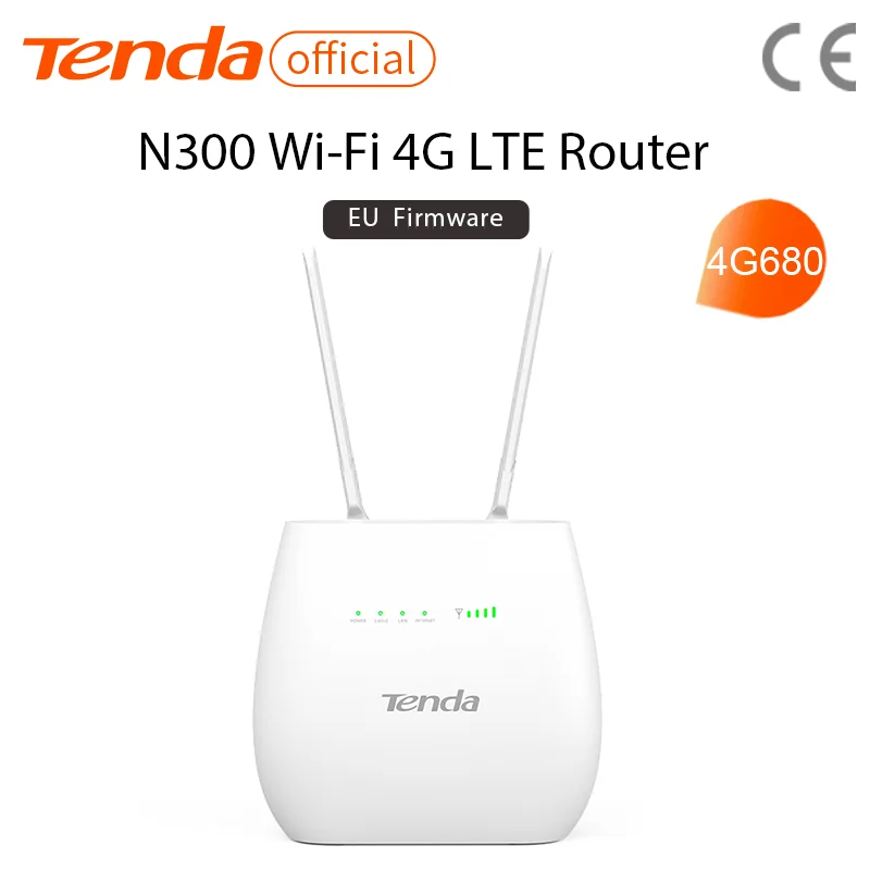 Tenda 4G680 Wi Fi роутер мини 4G Lte беспроводной портативный карманный Wifi мобильный Hotspot