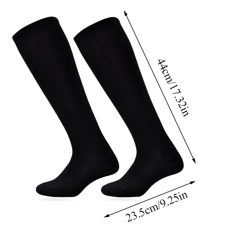 

Solid Color Adult Football Socks Long Thickening Towel Bottom Sports Socks Non-slip Sweat Training Football Stockings